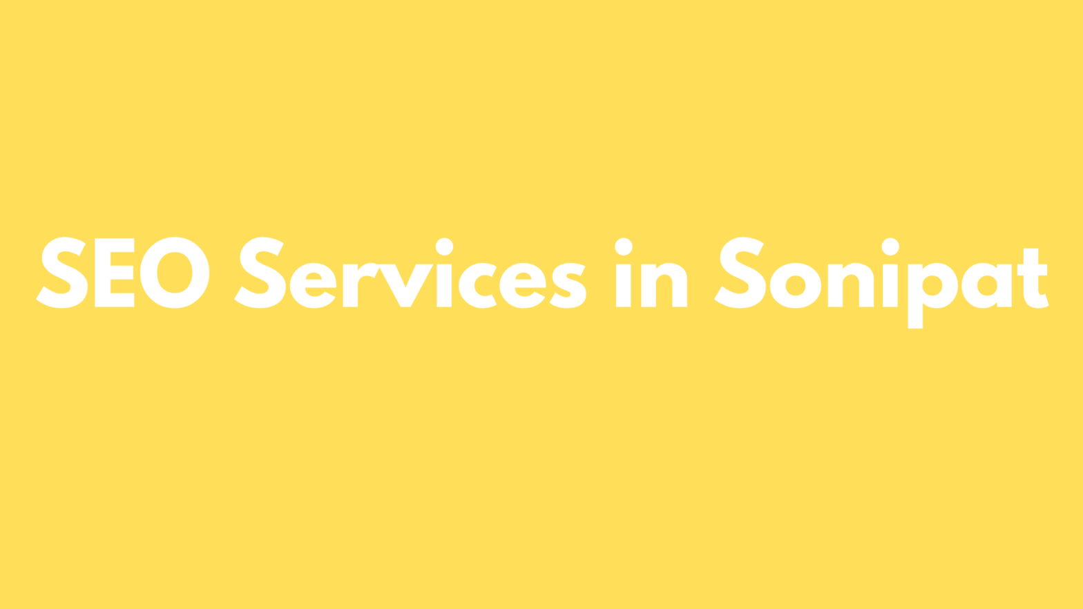 SEO Services in Sonipat